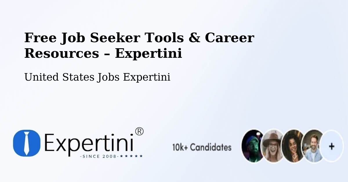 Free Job Seeker Tools & Career Resources – Winchester - Winchester, United States Jobs Expertini