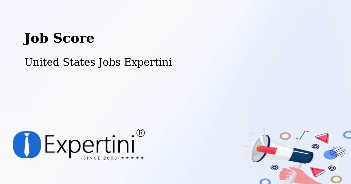 Job Score & Job Description Score Tool – Winchester - United States Jobs Expertini